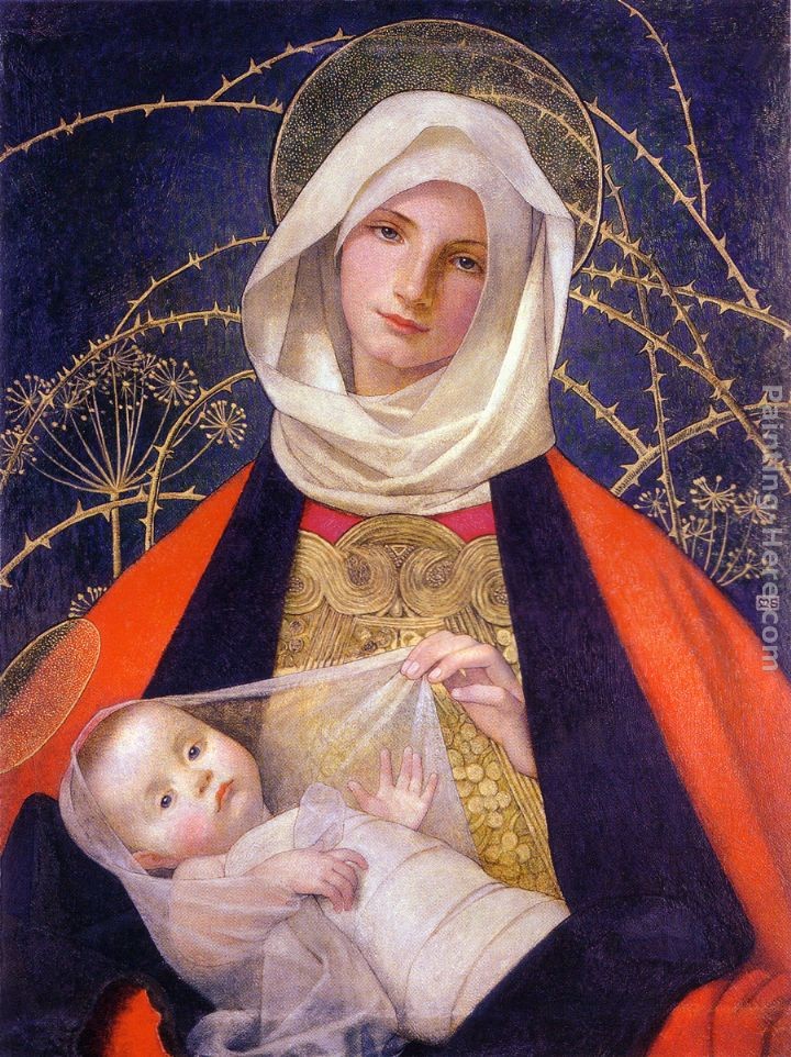 Unknown Artist Marianne Stokes Madonna and Child